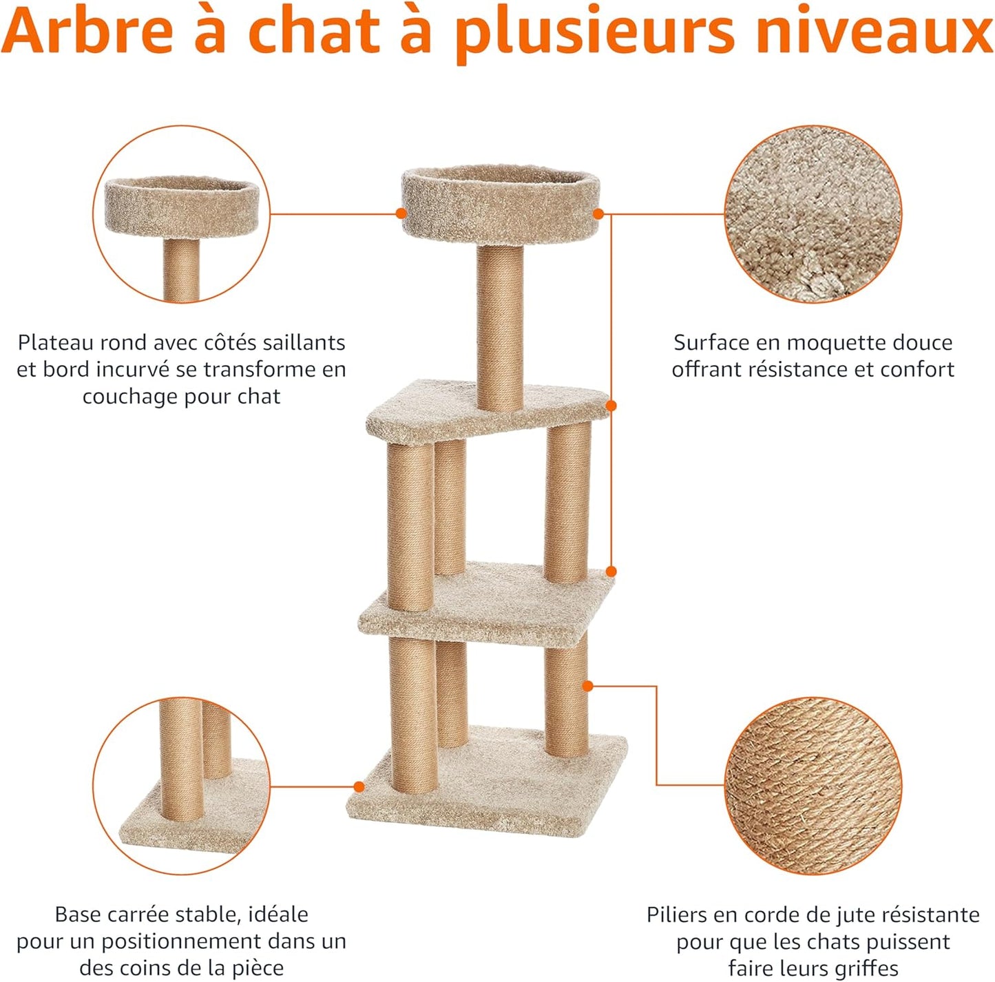 Arbre à chat 117 cm
