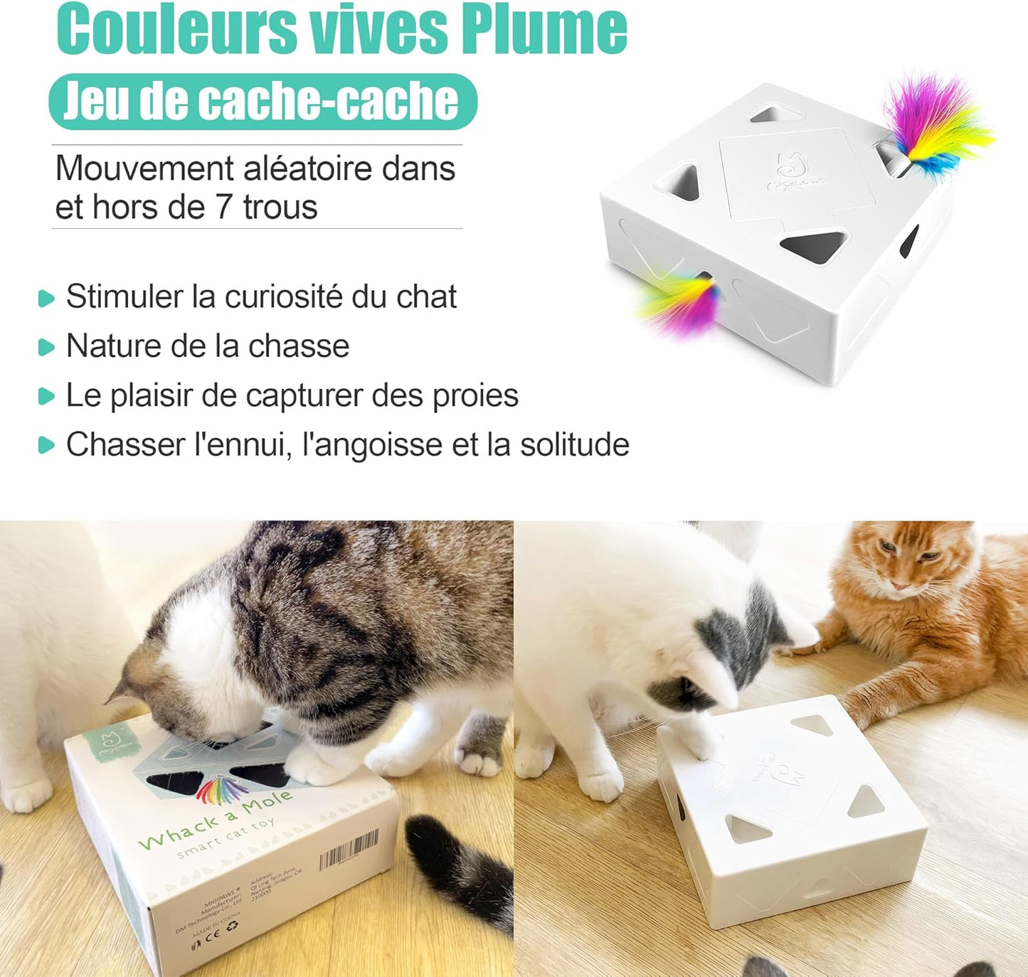 Jouet pour Chat 7 Trous