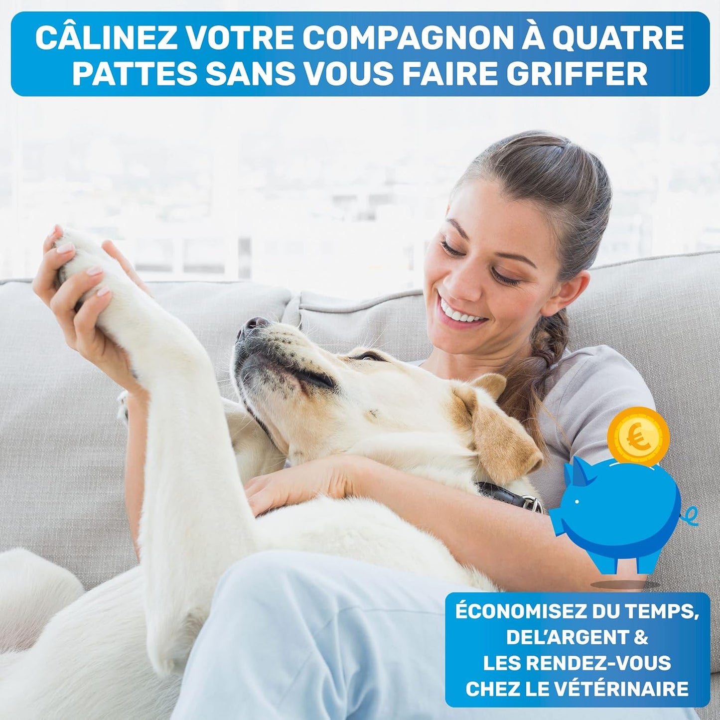 Coupe Griffes Chat + Lime
