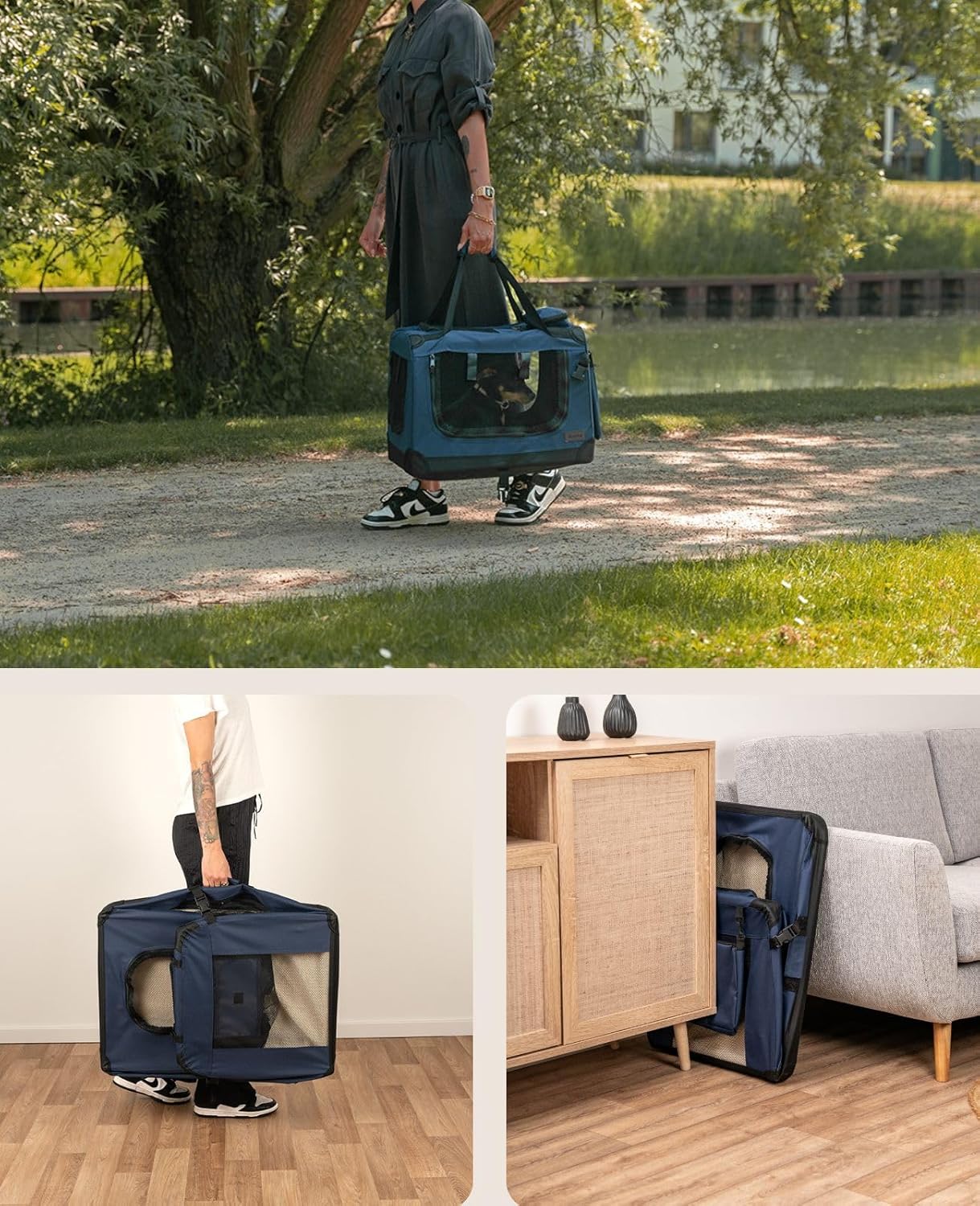 Sac Transport Chat (M) 60x42x44 cm