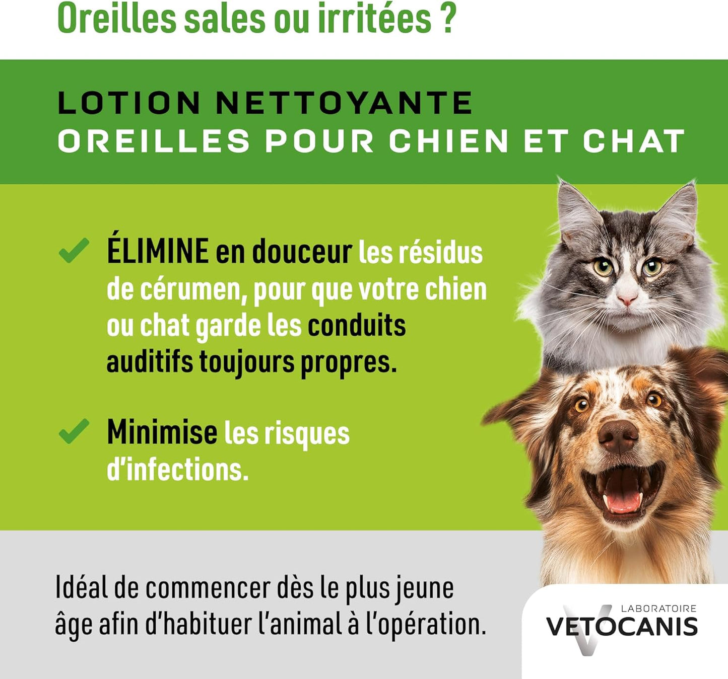 Nettoyant Oreilles Chat