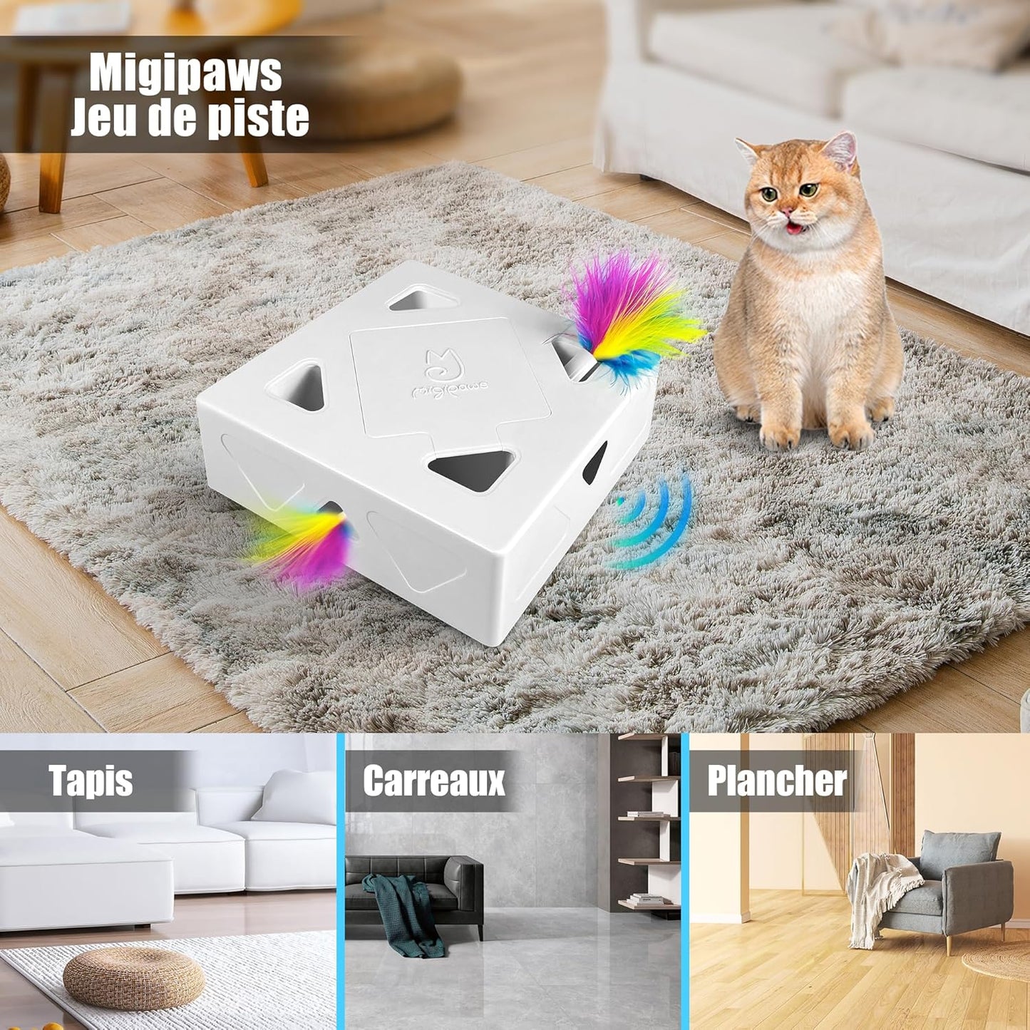 Jouet pour Chat 7 Trous