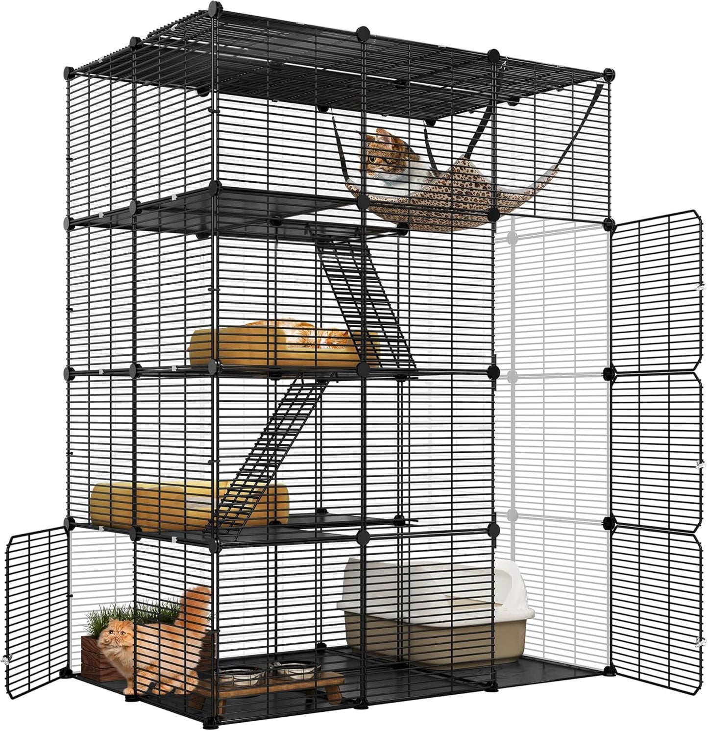 Enclos Chat 104x72x140cm