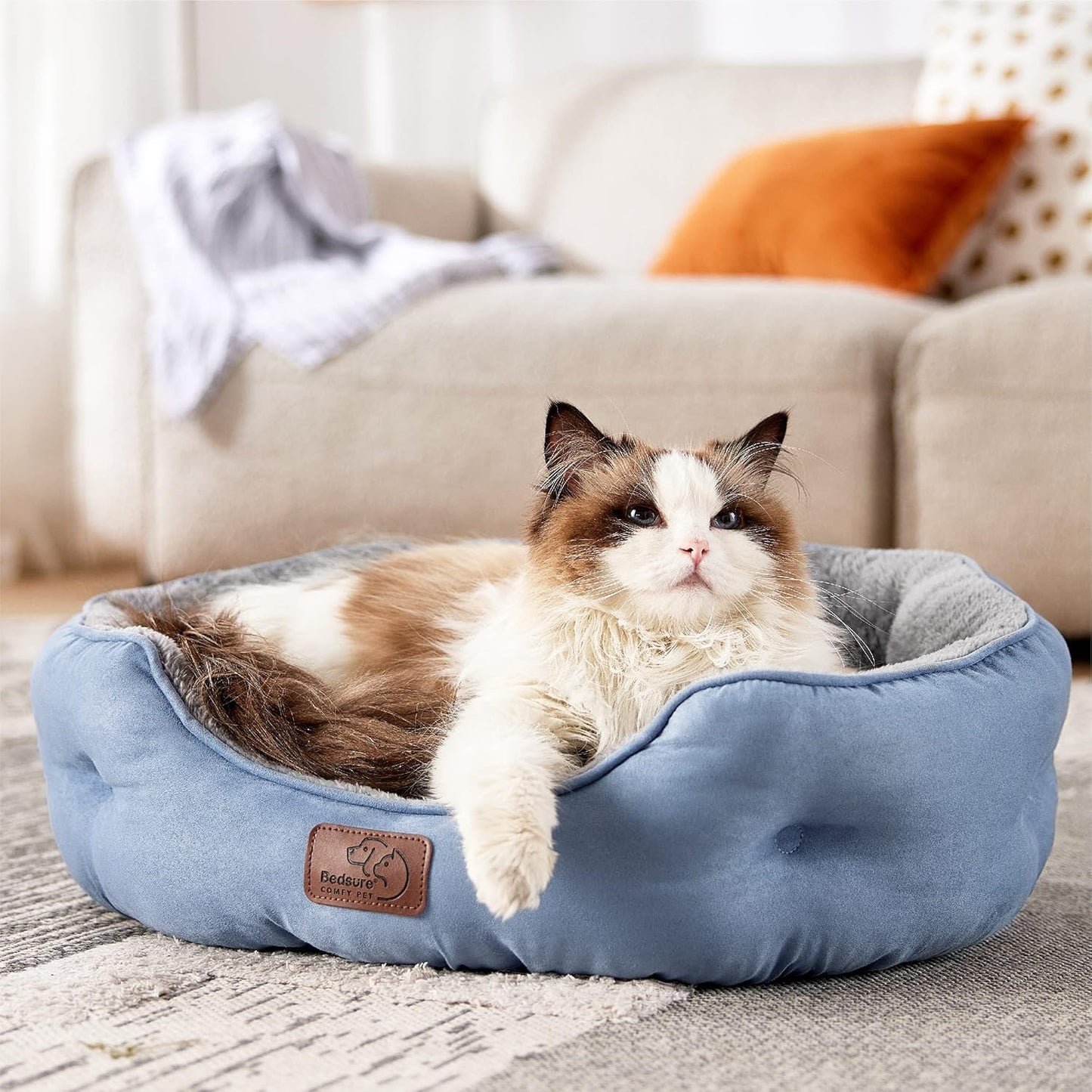 Panier Chat Coussin 51x48x15cm