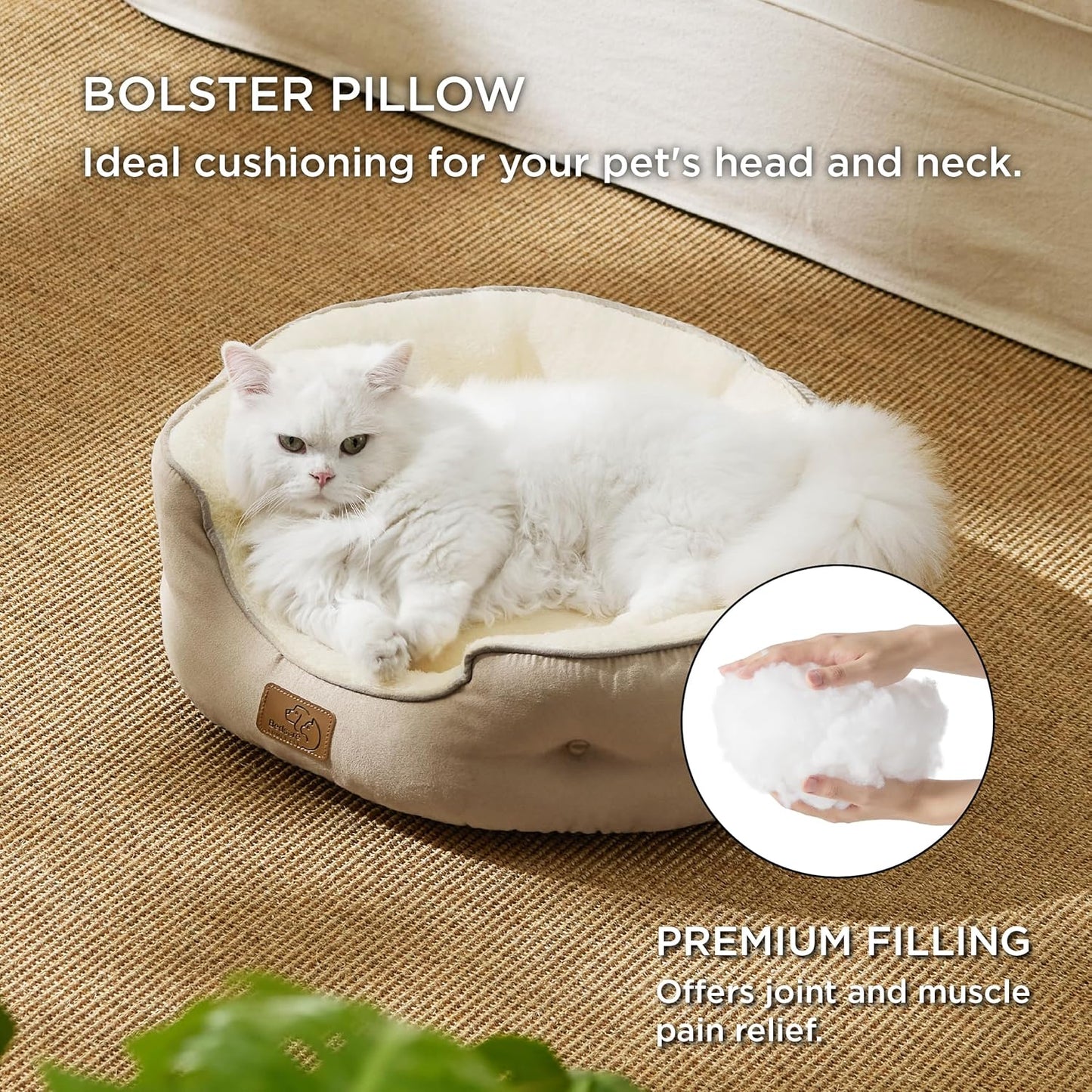 Panier Chat Coussin 51x48x15cm