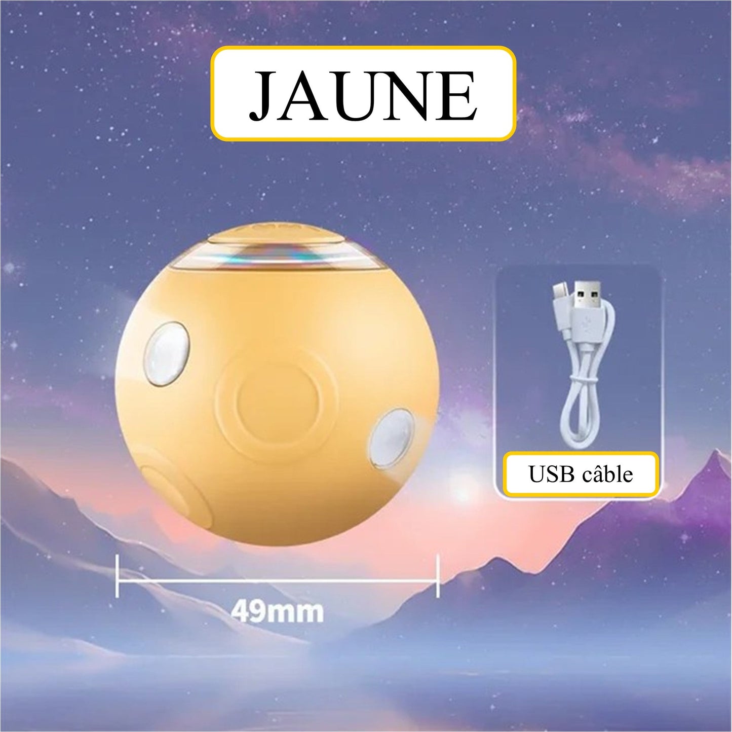 Jouet pour Chat Balle Roulante LED V2-🐈 Catgrip🐾🥰