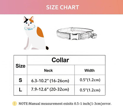 Collier Chat libération rapide personnalisé