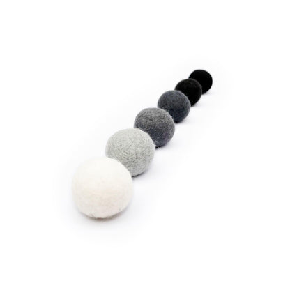 Jouet pour Chat Balles en Feutre | Lot de 6 | 100% Pure Laine