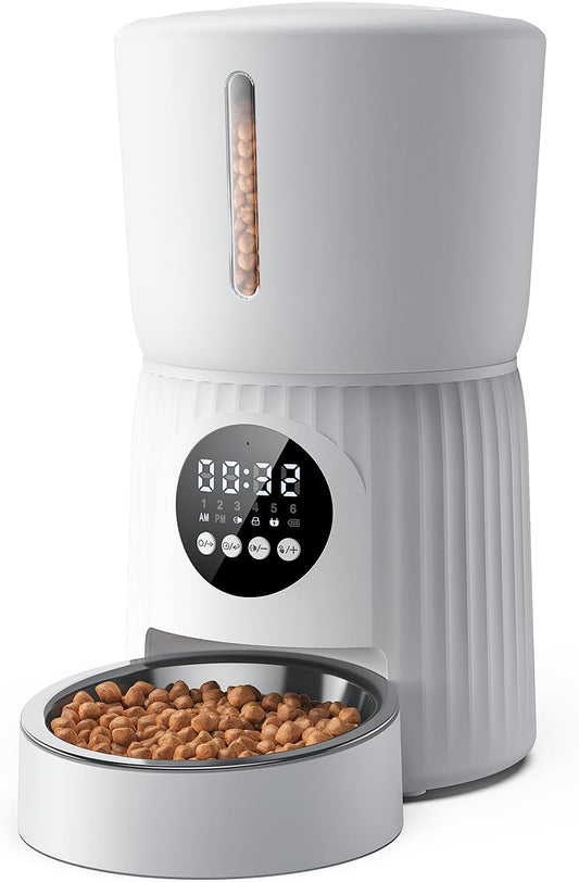 Distributeur Croquettes Chat 4L