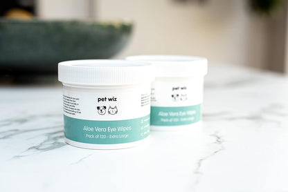 Lingettes pour Chat - Yeux l'aloe Vera