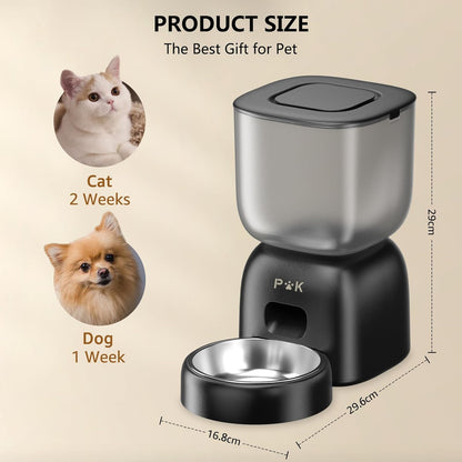 Distributeur Croquettes Chat 3L
