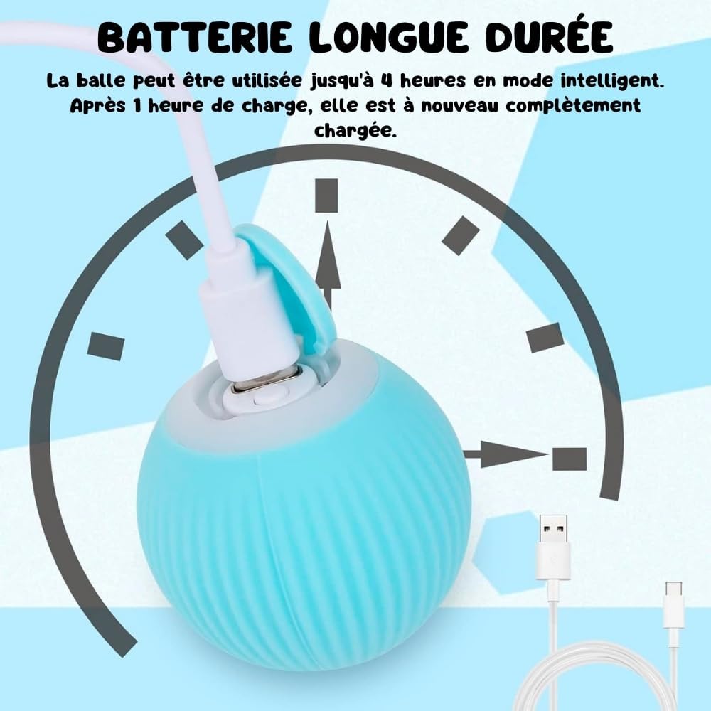 Jouet pour Chat Balle Interactive