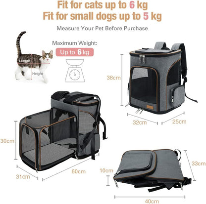 Sac Transport Chat 32 x 25 x 38 cm 6 à 8 kg