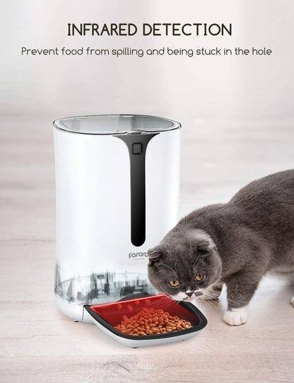 Distributeur Croquettes Chat 7L