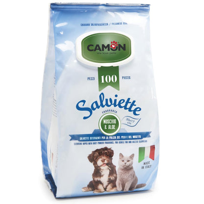 Lingettes pour Chat 100 pièces