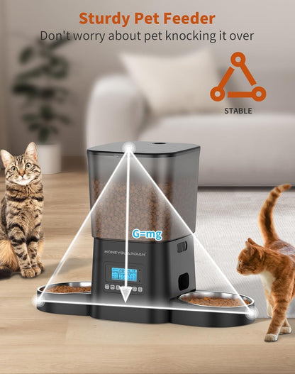 Distributeur Croquettes Chat 3.5L