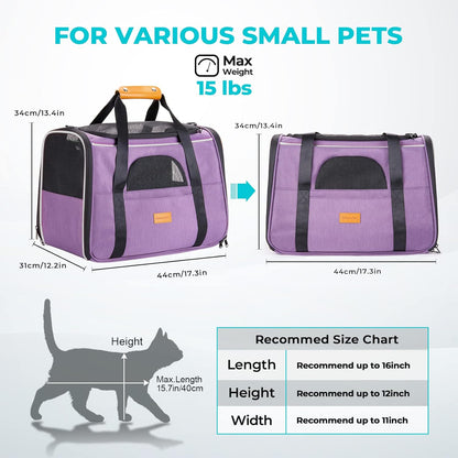 Sac Transport Chat 43 x 30 x 33 cm