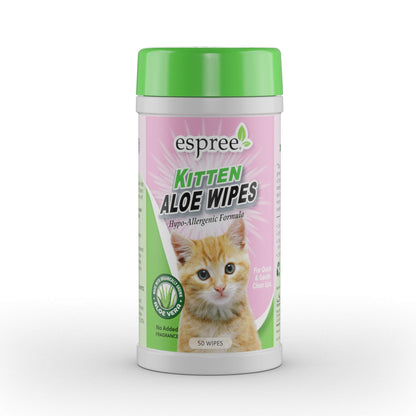 Lingettes pour Chat Aloe Vera x50