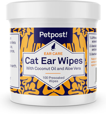 Lingettes pour Chat Oreilles x100