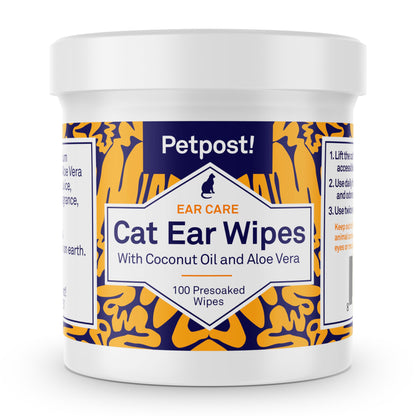 Lingettes pour Chat Oreilles x100