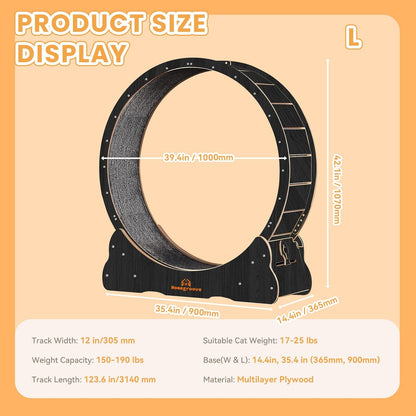 Roue pour Chat  110 cm