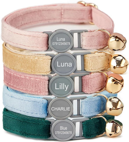 Collier Chat libération rapide personnalisé