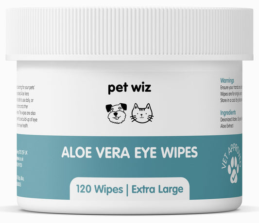 Lingettes pour Chat - Yeux l'aloe Vera