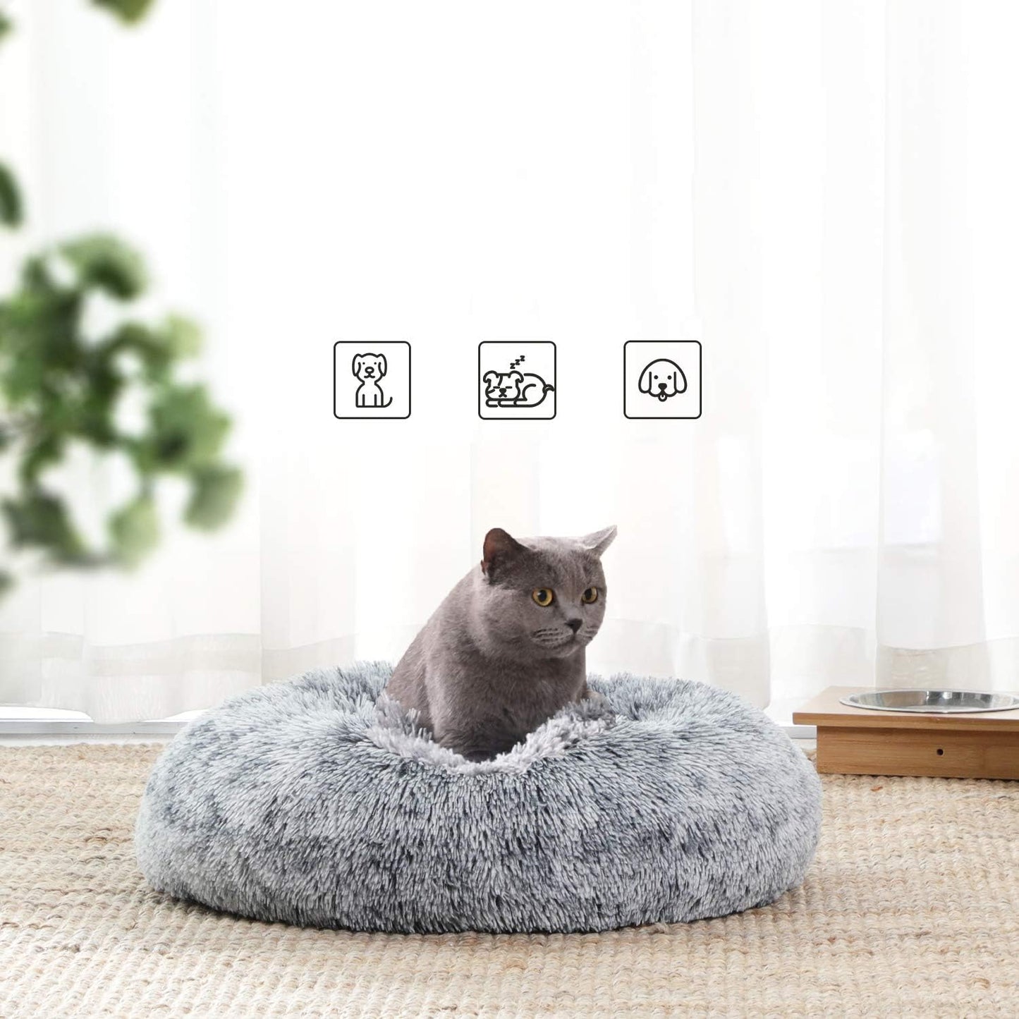 Panier Chat Coussin Ø50 cm