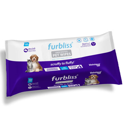 Lingettes pour Chat déodorant Naturel Non parfumé