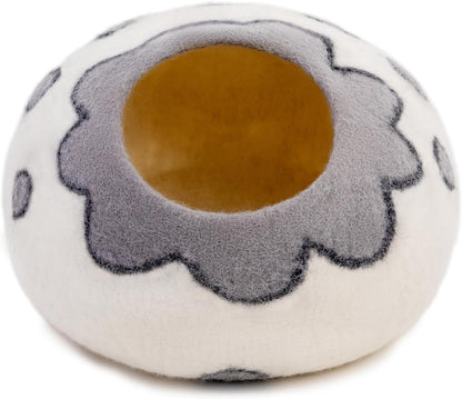 Panier Chat Coussin 100% Laine Mérinos