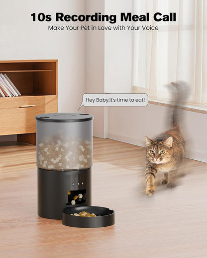 Distributeur Croquettes Chat 4L