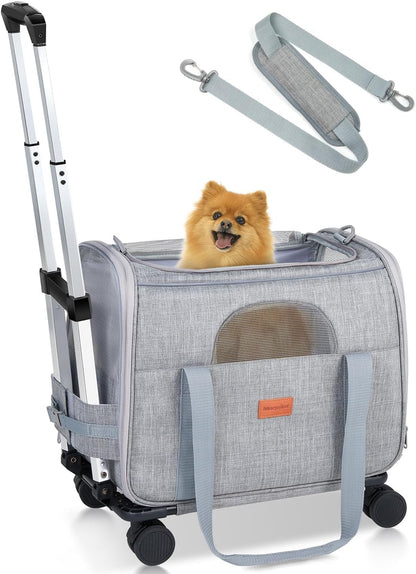 Sac Transport Chat à roulette 44x31x34 7kg