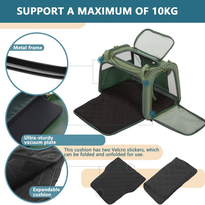 Sac Transport Chat (L) 50x33x33 10kg