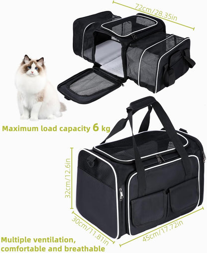 Sac Transport Chat Pliable 6kg