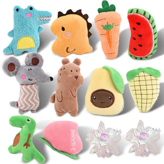 Jouet pour Chat 12 Peluches