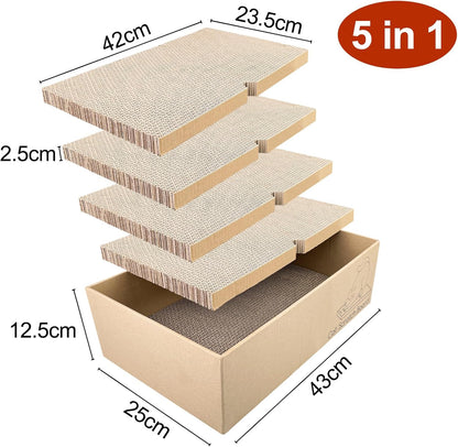5 x Griffoir Chat 43 X 25.4 X 12.7cm