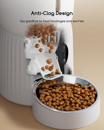 Distributeur Croquettes Chat 4L