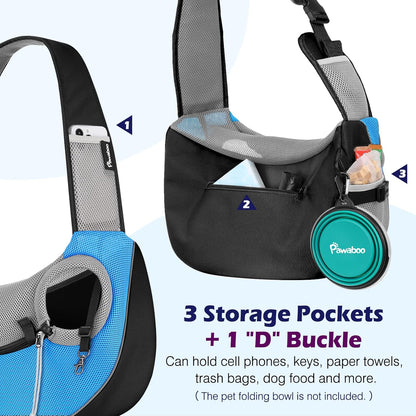 Sac Bandoulière Chat S/2.5kg M/4.5kg L/6.5kg