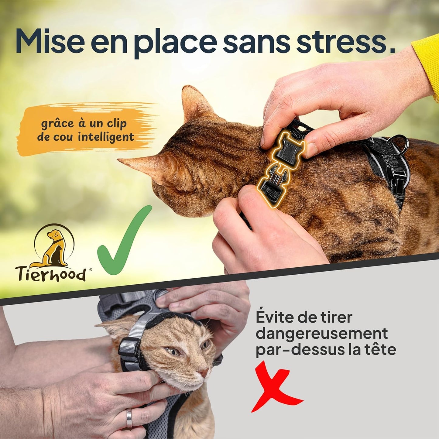 Laisse pour Chat 1.4m
