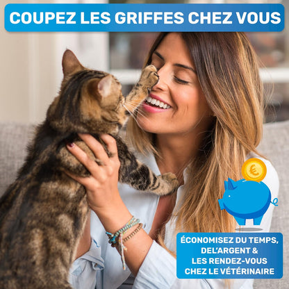 Coupe Griffes Chat + Lime