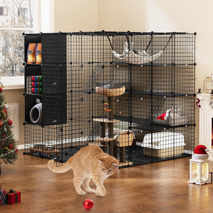 Enclos Chat 140 x 140 x 140 cm