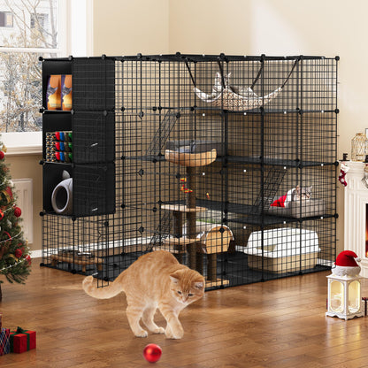 Enclos Chat 140 x 140 x 140 cm