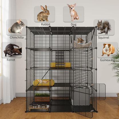 Enclos Chat 104x72x140cm