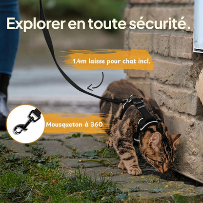 Laisse pour Chat 1.4m