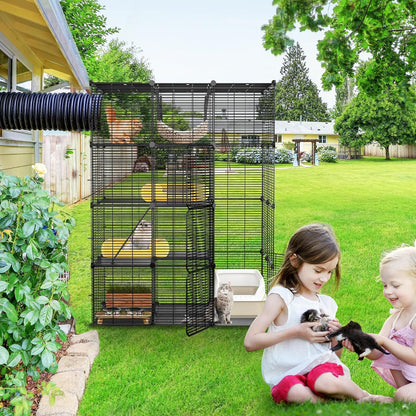 Enclos Chat 104x72x140cm