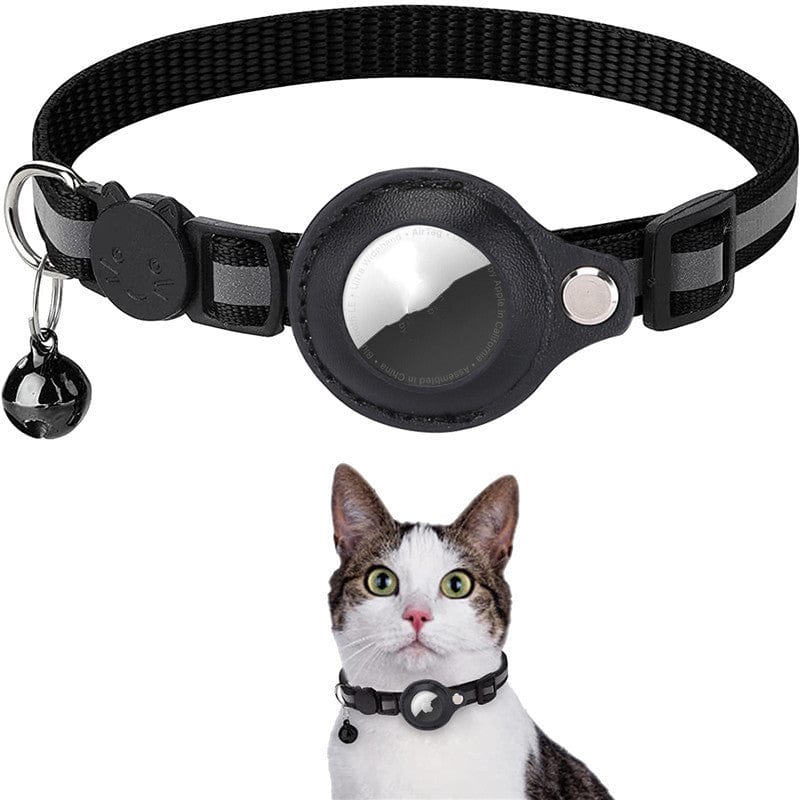 Collier GPS chat Airtag, Collier Chat Airtag