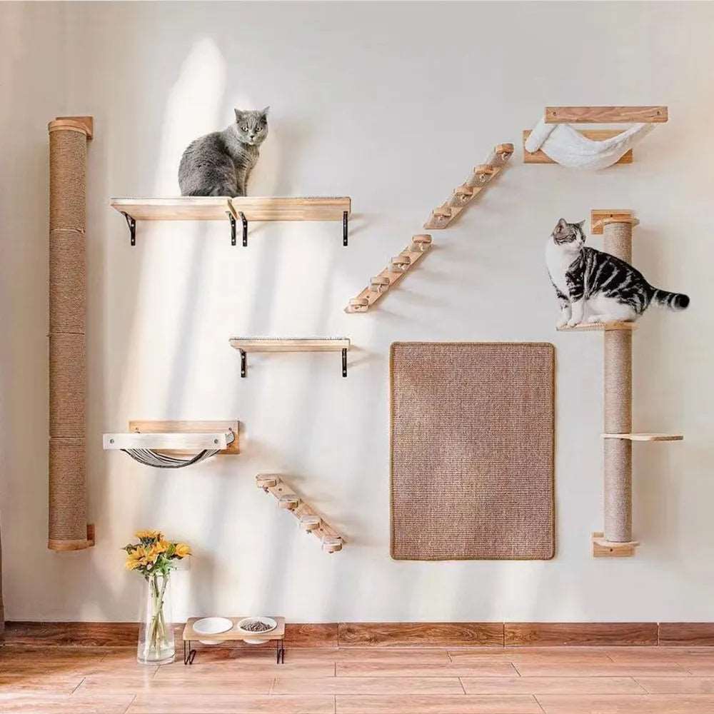 Arbre à Chat Mural-🐈 Catgrip🐾🥰