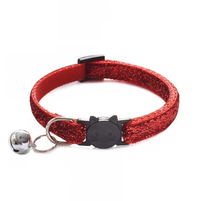 Collier Chat Brillant Clochette-🐈 Catgrip🐾🥰