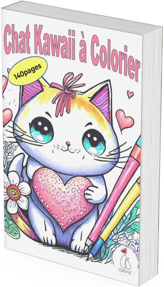 Dessin Chat Kawaii 140pages-🐈 Catgrip🐾🥰