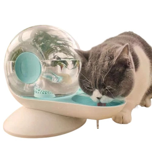 Fontaine à eau chat sans électricité 2.8L-🐈 Catgrip🐾🥰